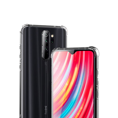 Ultra-thin Transparent TPU Soft Case T02 for Xiaomi Redmi Note 8 Pro Clear