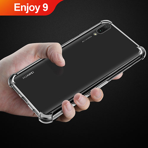 Ultra-thin Transparent TPU Soft Case T03 for Huawei Enjoy 9 Clear