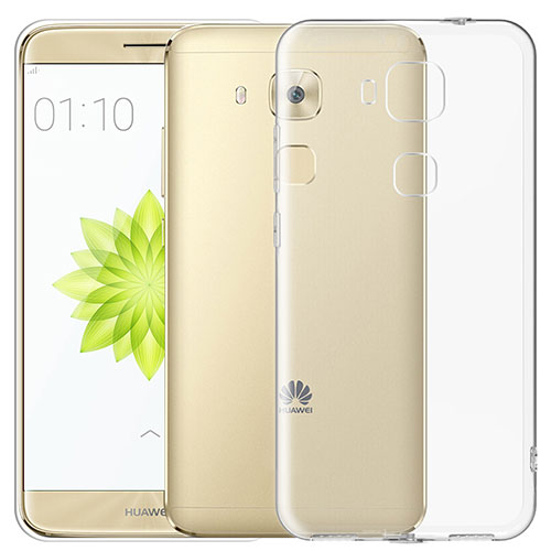 Ultra-thin Transparent TPU Soft Case T03 for Huawei G9 Plus Clear