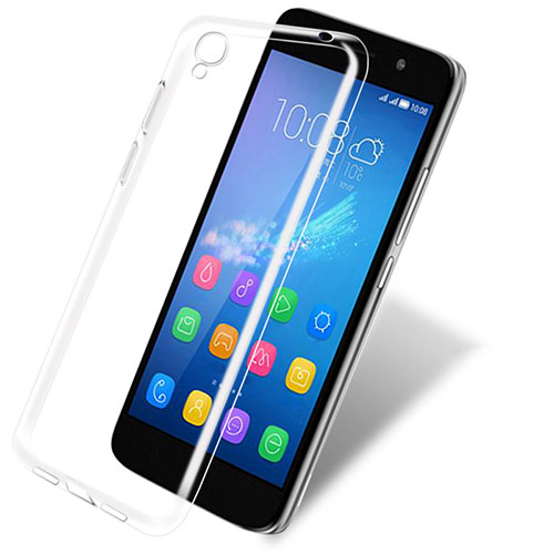 Ultra-thin Transparent TPU Soft Case T03 for Huawei Honor 4A Clear