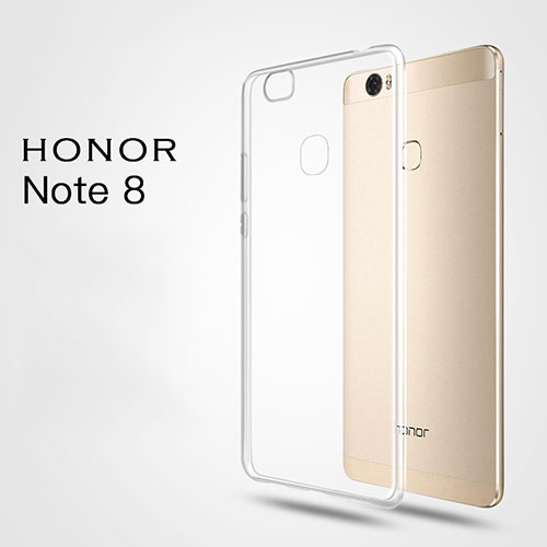 Ultra-thin Transparent TPU Soft Case T03 for Huawei Honor Note 8 Clear