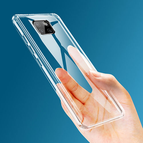 Ultra-thin Transparent TPU Soft Case T03 for Huawei Mate 20 Pro Clear