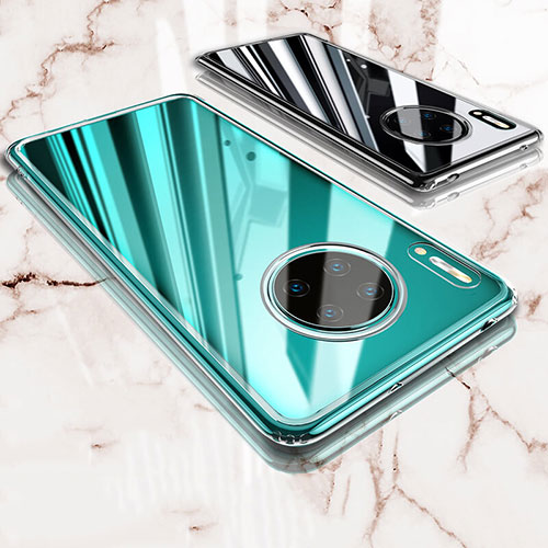 Ultra-thin Transparent TPU Soft Case T03 for Huawei Mate 30 Pro 5G Clear