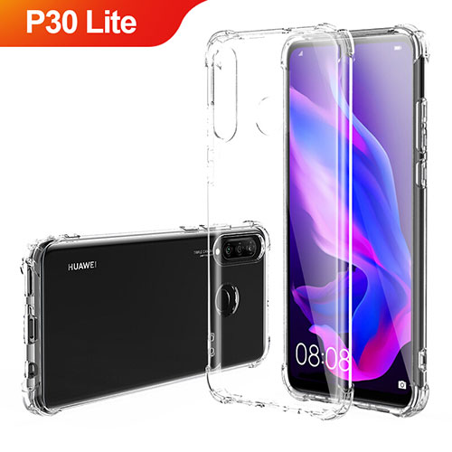 Ultra-thin Transparent TPU Soft Case T03 for Huawei P30 Lite XL Clear