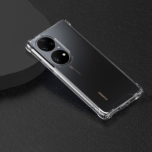 Ultra-thin Transparent TPU Soft Case T03 for Huawei P50 Pro Clear
