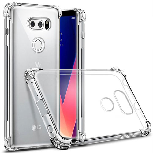 Ultra-thin Transparent TPU Soft Case T03 for LG V30 Clear