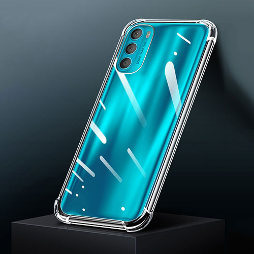 Ultra-thin Transparent TPU Soft Case T03 for Motorola Moto G 5G (2022) Clear