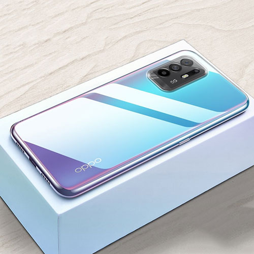 Ultra-thin Transparent TPU Soft Case T03 for Oppo F19 Pro+ Plus 5G Clear