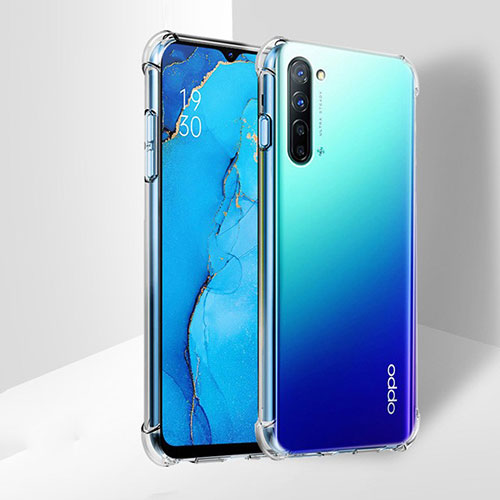 Ultra-thin Transparent TPU Soft Case T03 for Oppo K7 5G Clear