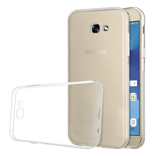 Ultra-thin Transparent TPU Soft Case T03 for Samsung Galaxy A5 (2017) Duos Clear