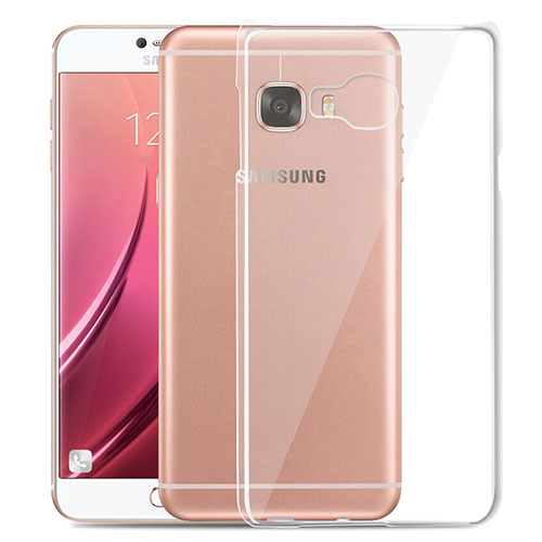 Ultra-thin Transparent TPU Soft Case T03 for Samsung Galaxy C7 SM-C7000 Clear