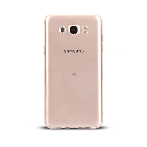Ultra-thin Transparent TPU Soft Case T03 for Samsung Galaxy J5 Duos (2016) Clear