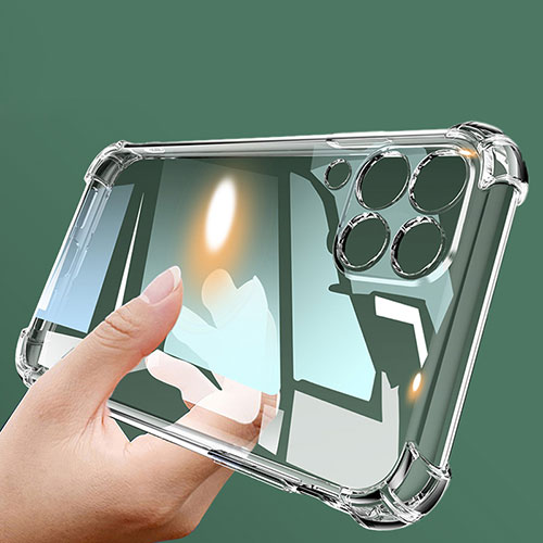 Ultra-thin Transparent TPU Soft Case T03 for Samsung Galaxy M22 4G Clear