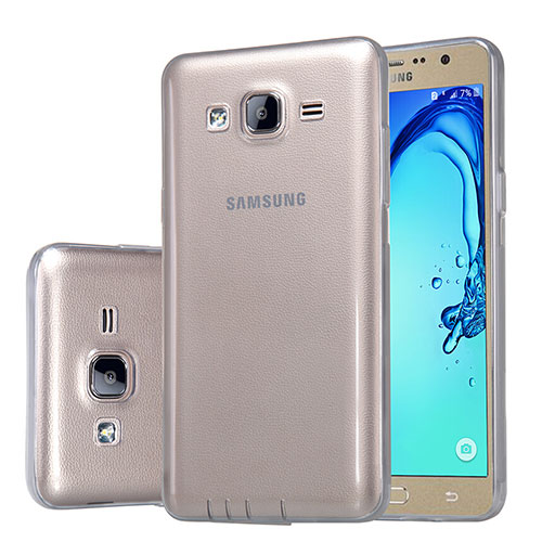 Ultra-thin Transparent TPU Soft Case T03 for Samsung Galaxy On5 G550FY Gray
