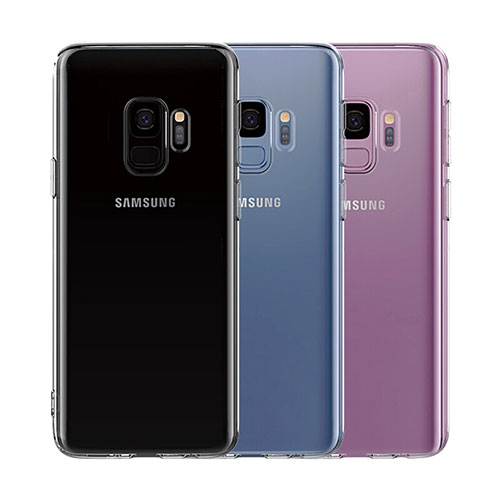 Ultra-thin Transparent TPU Soft Case T03 for Samsung Galaxy S9 Clear