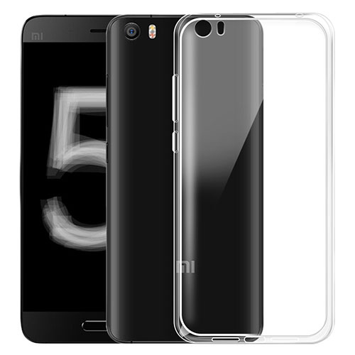 Ultra-thin Transparent TPU Soft Case T03 for Xiaomi Mi 5 Clear
