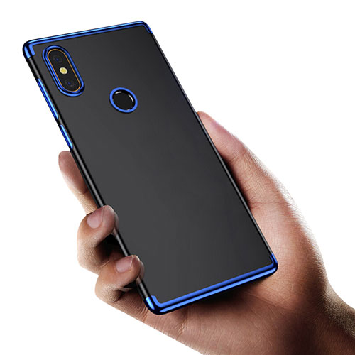 Ultra-thin Transparent TPU Soft Case T03 for Xiaomi Mi Mix 2S Blue