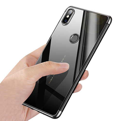 Ultra-thin Transparent TPU Soft Case T03 for Xiaomi Mi Mix 2S Silver
