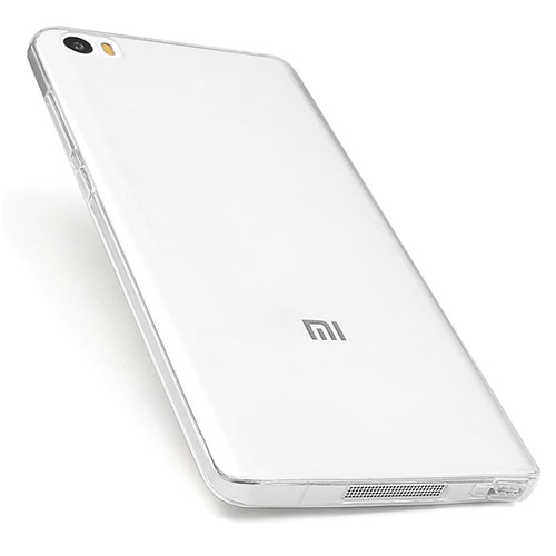 Ultra-thin Transparent TPU Soft Case T03 for Xiaomi Mi Note Clear
