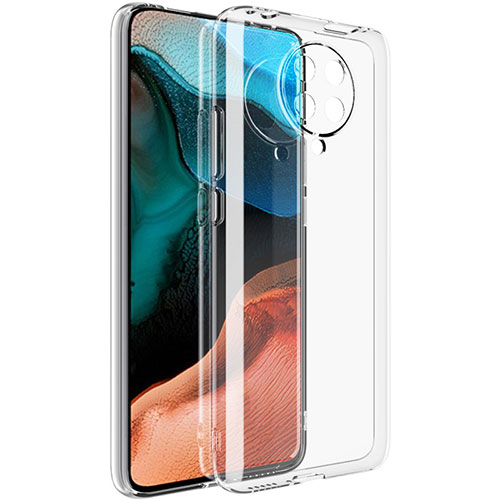 Ultra-thin Transparent TPU Soft Case T03 for Xiaomi Poco F2 Pro Clear