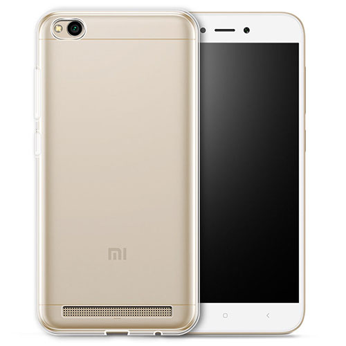 Ultra-thin Transparent TPU Soft Case T03 for Xiaomi Redmi 5A Clear