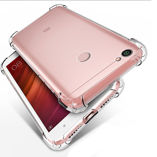 Ultra-thin Transparent TPU Soft Case T03 for Xiaomi Redmi Note 5A High Edition Clear
