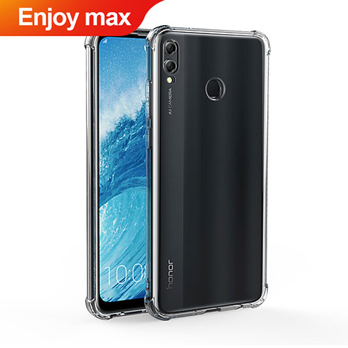Ultra-thin Transparent TPU Soft Case T04 for Huawei Enjoy Max Clear