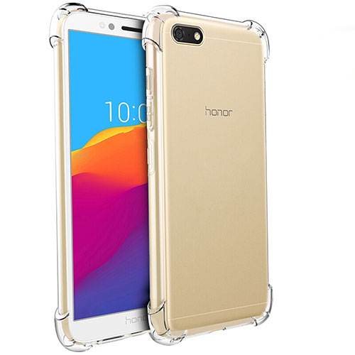 Ultra-thin Transparent TPU Soft Case T04 for Huawei Honor 7S Clear