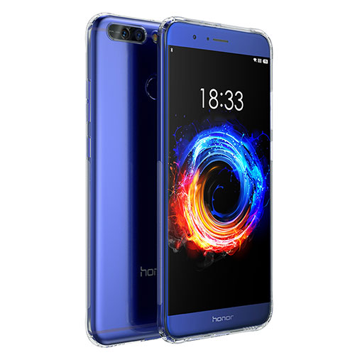 Ultra-thin Transparent TPU Soft Case T04 for Huawei Honor 8 Pro Clear