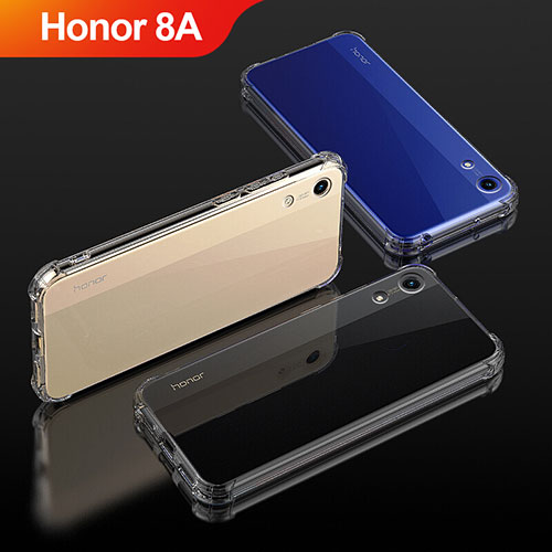 Ultra-thin Transparent TPU Soft Case T04 for Huawei Honor 8A Clear