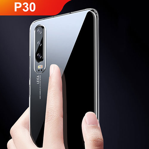 Ultra-thin Transparent TPU Soft Case T04 for Huawei P30 Clear