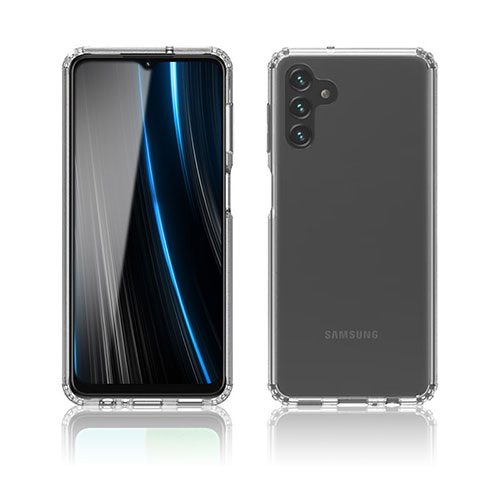 Ultra-thin Transparent TPU Soft Case T04 for Samsung Galaxy F13 4G Clear