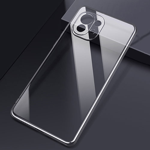Ultra-thin Transparent TPU Soft Case T04 for Xiaomi Mi 11 Lite 5G Clear