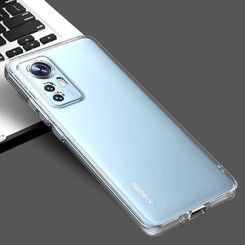 Ultra-thin Transparent TPU Soft Case T04 for Xiaomi Mi 12 Pro 5G Clear