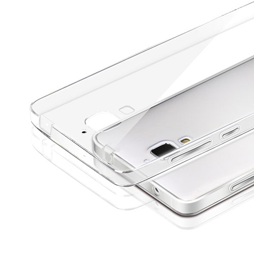 Ultra-thin Transparent TPU Soft Case T04 for Xiaomi Mi 4 Clear