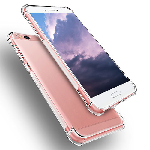Ultra-thin Transparent TPU Soft Case T04 for Xiaomi Mi 5C Clear