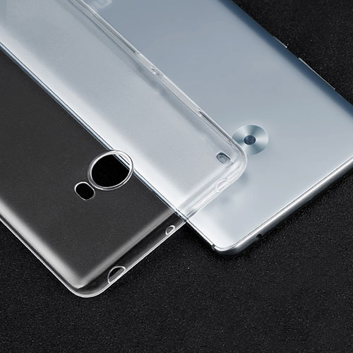 Ultra-thin Transparent TPU Soft Case T04 for Xiaomi Mi Note 2 Special Edition Clear