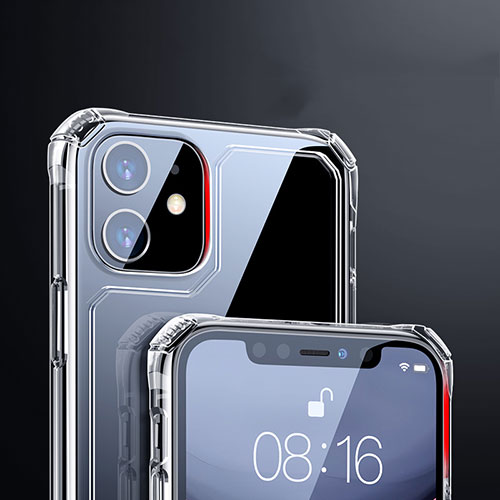 Ultra-thin Transparent TPU Soft Case T05 for Apple iPhone 11 Clear