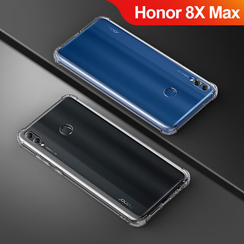 Ultra-thin Transparent TPU Soft Case T05 for Huawei Honor 8X Max Clear