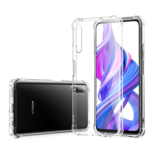 Ultra-thin Transparent TPU Soft Case T05 for Huawei Honor 9X Clear