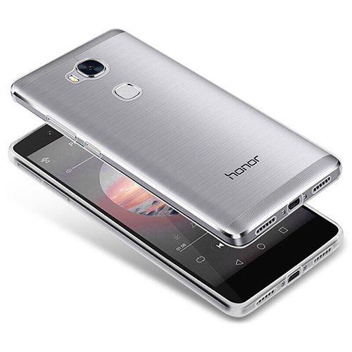 Ultra-thin Transparent TPU Soft Case T05 for Huawei Honor X5 Clear