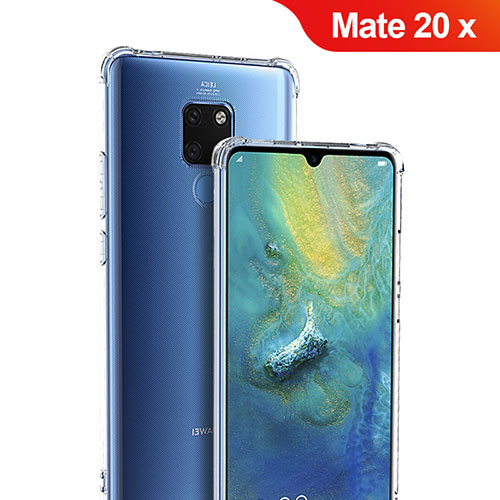Ultra-thin Transparent TPU Soft Case T05 for Huawei Mate 20 X 5G Clear