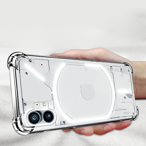 Ultra-thin Transparent TPU Soft Case T05 for Nothing Phone 1 Clear