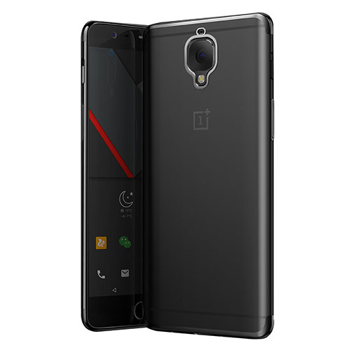 Ultra-thin Transparent TPU Soft Case T05 for OnePlus 3 Gray
