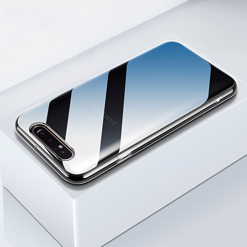 Ultra-thin Transparent TPU Soft Case T05 for Samsung Galaxy A80 Clear