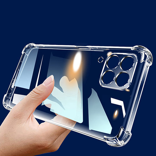 Ultra-thin Transparent TPU Soft Case T05 for Samsung Galaxy F22 4G Clear