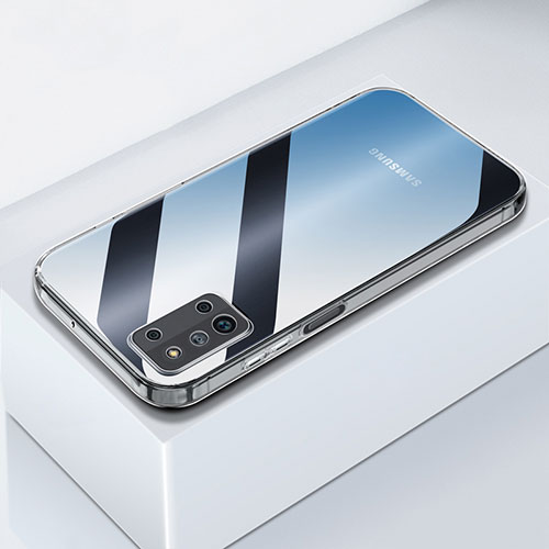 Ultra-thin Transparent TPU Soft Case T05 for Samsung Galaxy F52 5G Clear