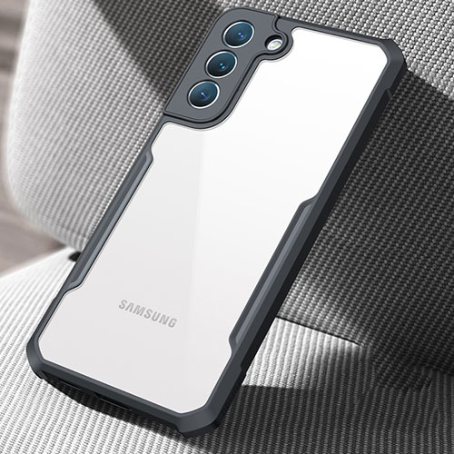 Ultra-thin Transparent TPU Soft Case T05 for Samsung Galaxy S21 Plus 5G Black