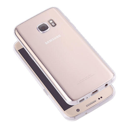 Ultra-thin Transparent TPU Soft Case T05 for Samsung Galaxy S7 G930F G930FD Clear