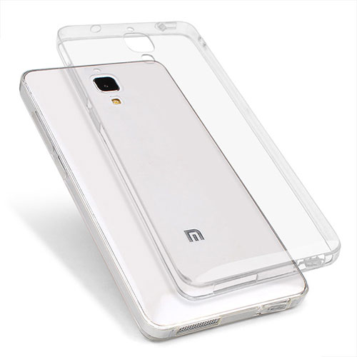 Ultra-thin Transparent TPU Soft Case T05 for Xiaomi Mi 4 LTE Clear